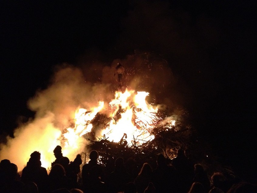  Biikebrennen in Wenningstedt - Sylt Zuhause 