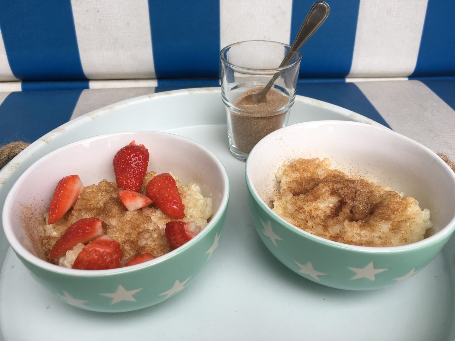Milchreis mit Zimt und Zucker - Klassiker am Strand - Sylt Zuhause